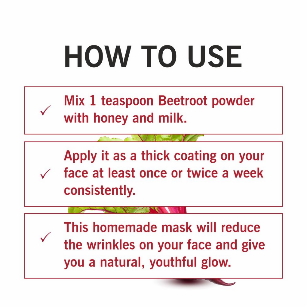 TQS Natural & Pure Beetroot Powder | Grocsy