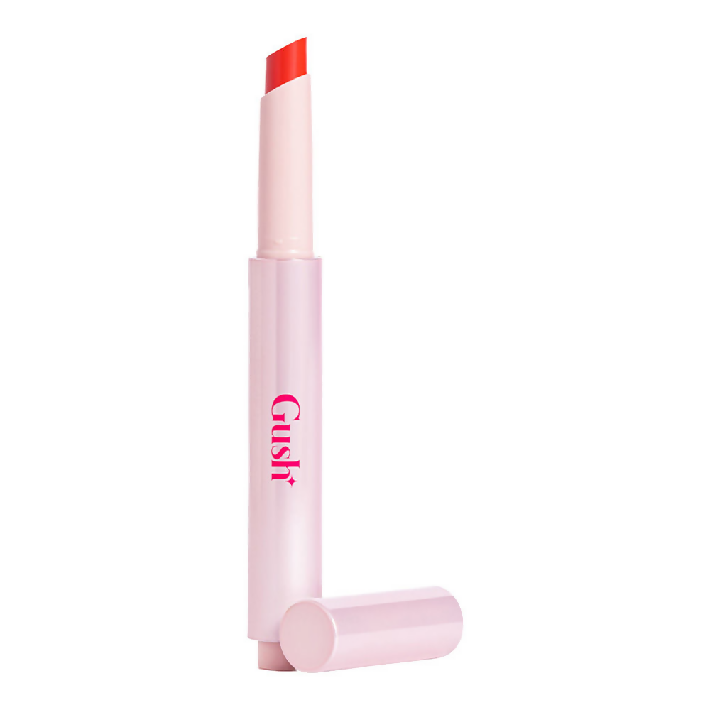 Gush Beauty Hybrid Gloss Butter Balm High Shine & Hydrating - Sheer Orange | Grocsy