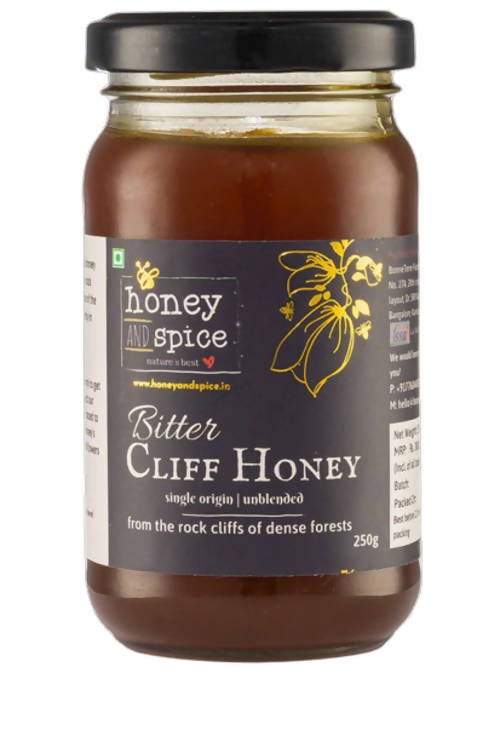 Honey and Spice Bitter Cliff Honey | Grocsy