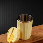 Udyan Tea Stainless Steel Vacuum Insulated Tumbler - Honey Yellow | Grocsy