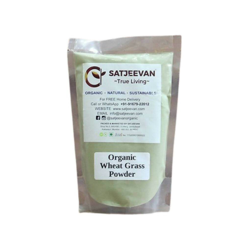 Satjeevan Organic Wheat Grass Powder | Grocsy
