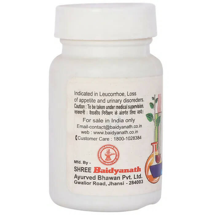 Baidyanath Jhansi Pradarantak Ras Tablets | Grocsy