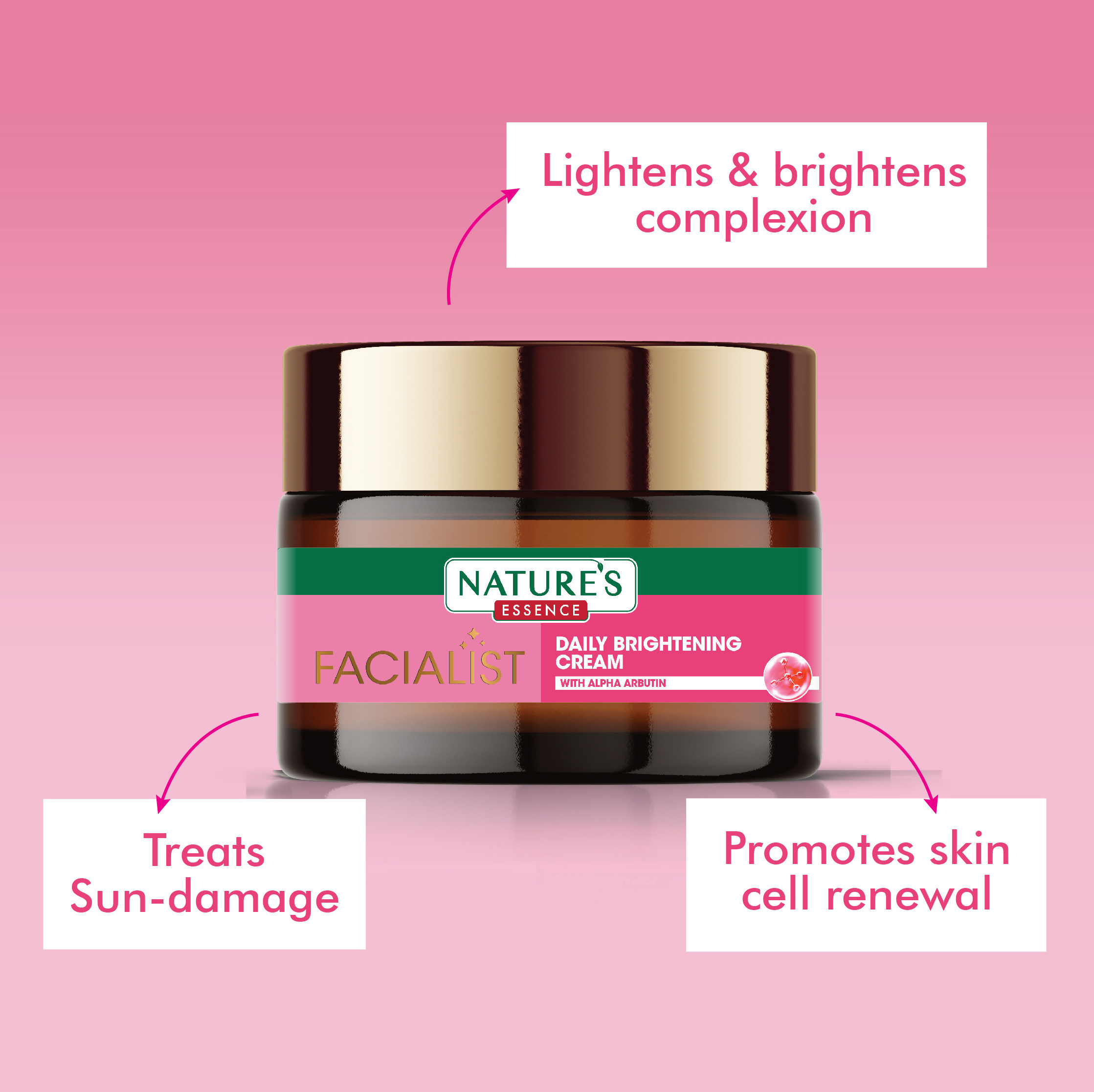 Nature's Essence Facialist Daily Brightening Cream | Grocsy