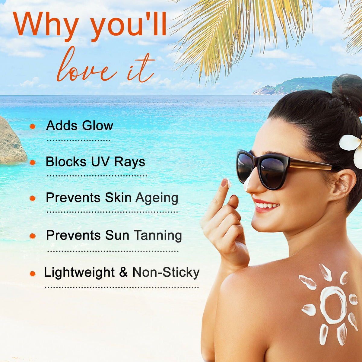 Globus Naturals Hydra Gel Sunscreen With Goodness of Sunflower & AloeVera For Sun Protection All Skin Types | Grocsy