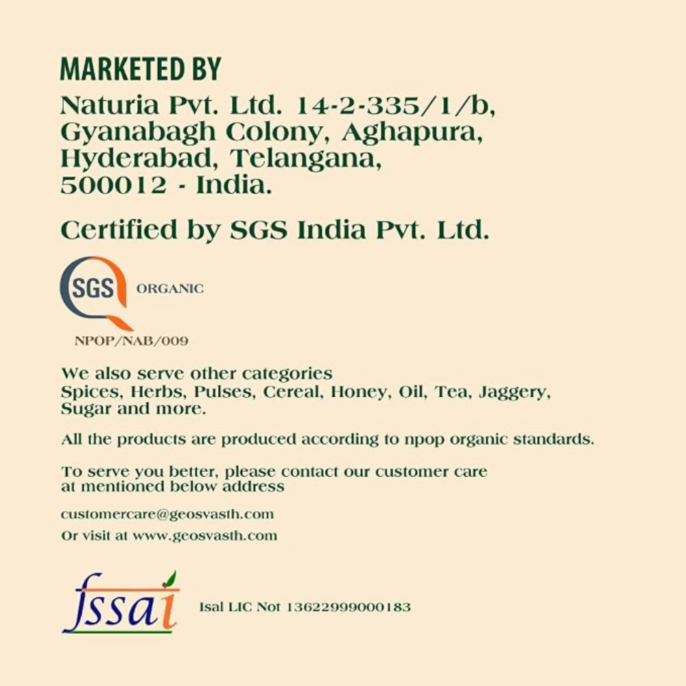 GeoSvasth Organic Masoor Dal Split | Grocsy