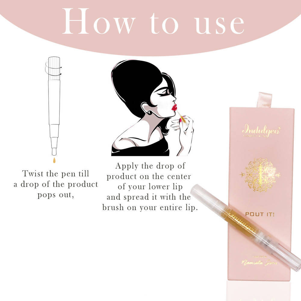 Indulgeo Essentials Pout It Lip Oil | Grocsy