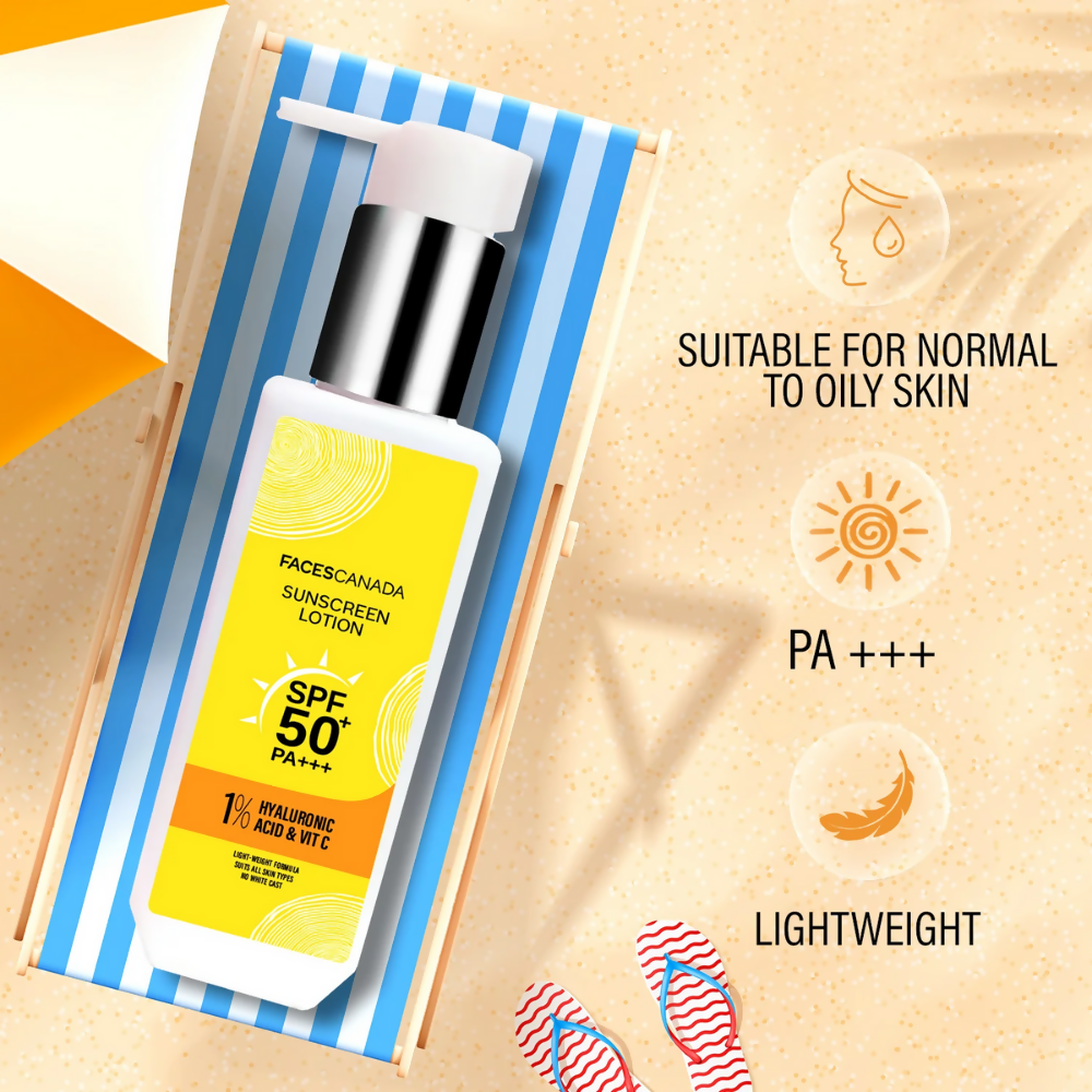 Faces Canada Sunscreen Lotion | Grocsy