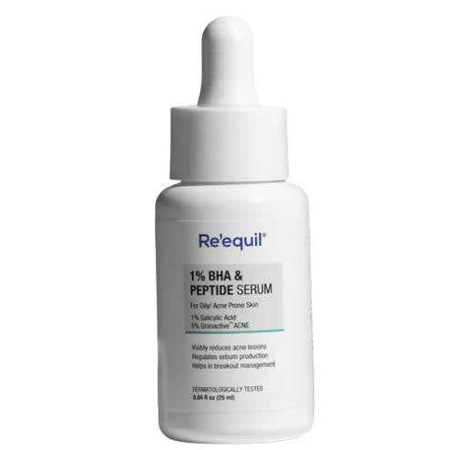 Re'equil 1% BHA & Peptide Serum for Acne | Grocsy