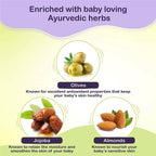 Dabur Baby Oil Enriched With Baby Loving Ayurvedic Oils | Grocsy
