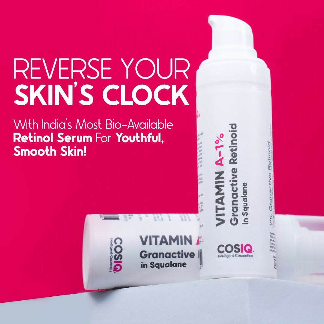 Cos-IQ Vitamin A-1% Granactive Retinoid in Squalane | Grocsy
