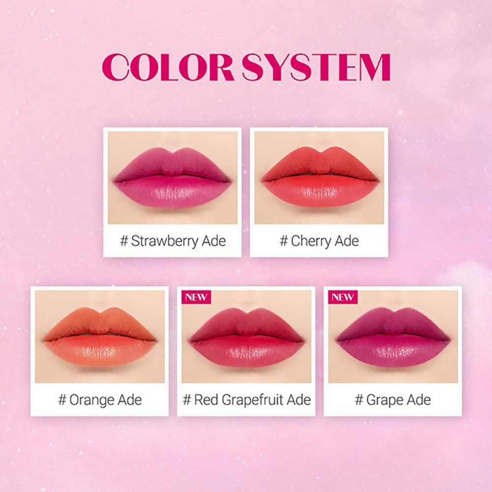 Etude House Dear Darling Water Gel Lip And Cheek Tint Lipstick - 01 Strawberry Ade | Grocsy