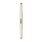 Swiss Beauty CRAZE Duo 2 In 1 Satin Matte Finish Lipstick Non-Transfer Lip Colour - 05 Peach Me Pink | Grocsy