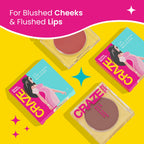 Swiss Beauty CRAZE Lip & Cheek Macaron With Vitamin E And Olive Oil - 02 Macron | Grocsy