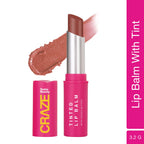 Swiss Beauty CRAZE Tinted Weightless Sheer Coverage Lip Balm With Cocoa Butter - 01 Marshmallow | Grocsy