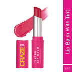 Swiss Beauty CRAZE Tinted Weightless Sheer Coverage Lip Balm With Cocoa Butter - 02 Sugar Rose | Grocsy