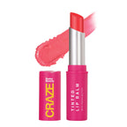 Swiss Beauty CRAZE Tinted Weightless Sheer Coverage Lip Balm With Cocoa Butter - 04 Coral Pink | Grocsy