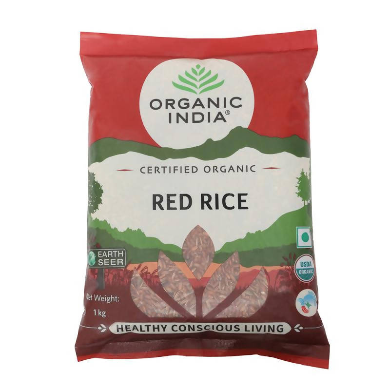 Organic India Red Rice | Grocsy
