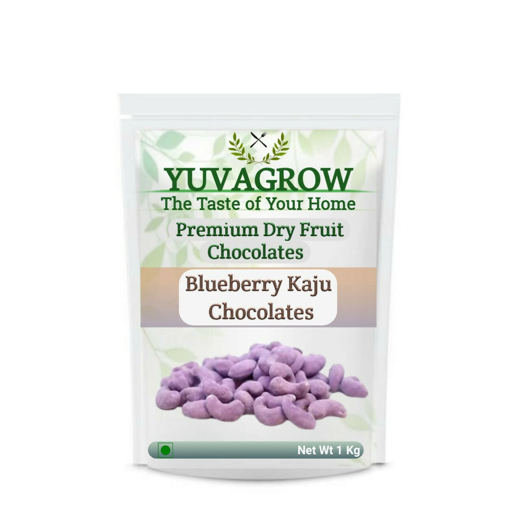 Yuvagrow Blueberry Kaju Chocolates | Grocsy
