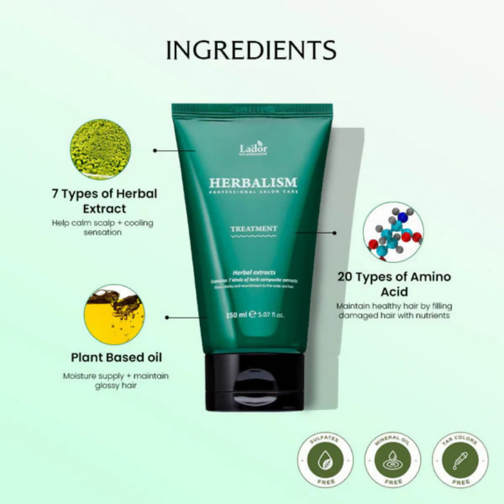 La'dor Hair Loss Revival - Herbalism Shampoo & Conditioner | Grocsy