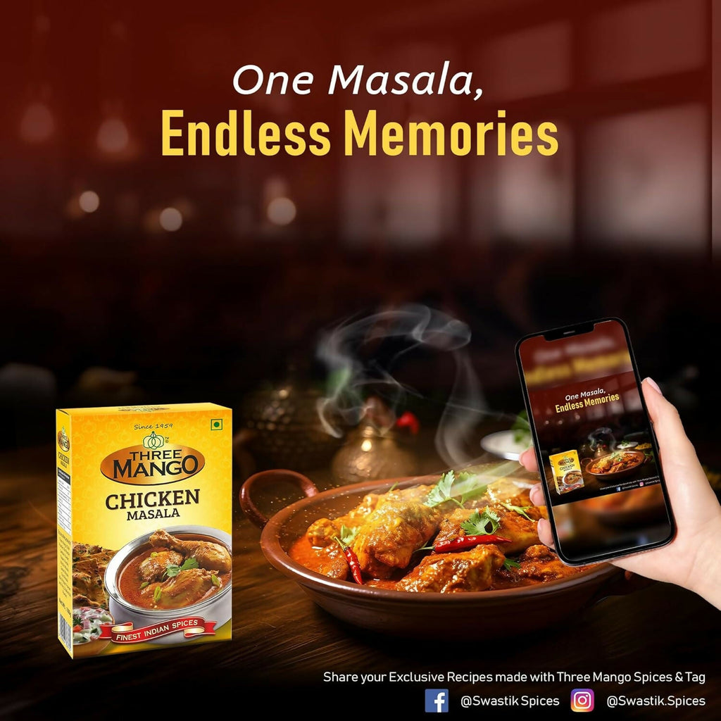 Three Mango Chicken Masala Powder | Grocsy
