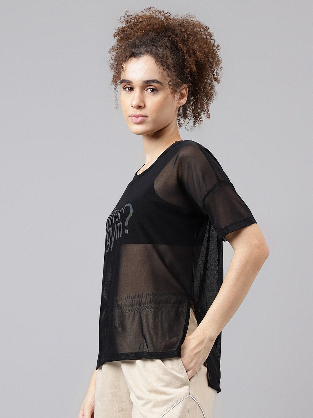 MKH Dri-FIT Typography Printed T-Shirt | Grocsy