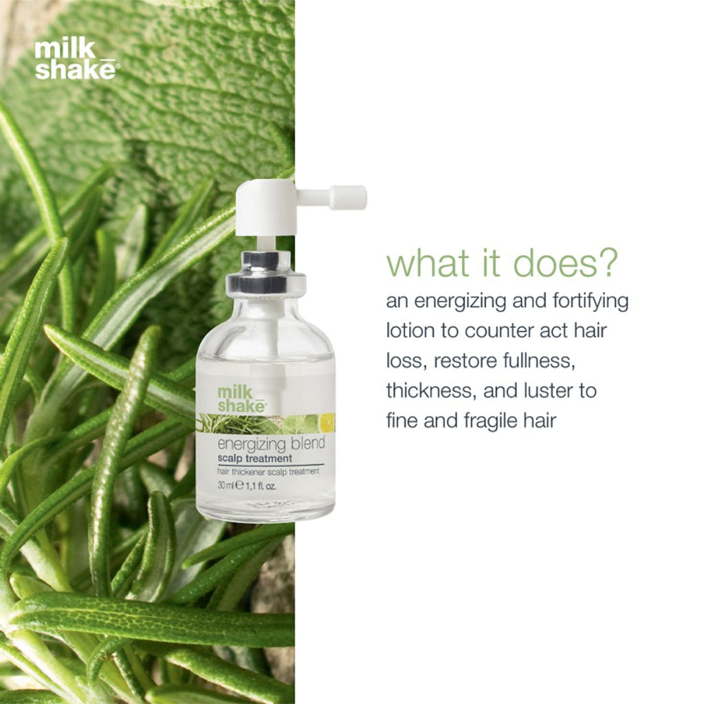 Milkshake Energizing Blend Concentrated Treatment For Hair Loss & Fragile Hair - No-Rinse Serum | Grocsy