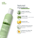 Milkshake Energizing Blend Shampoo For Hair Loss, Fine Hair With Organic Rosemary & Sage | Grocsy