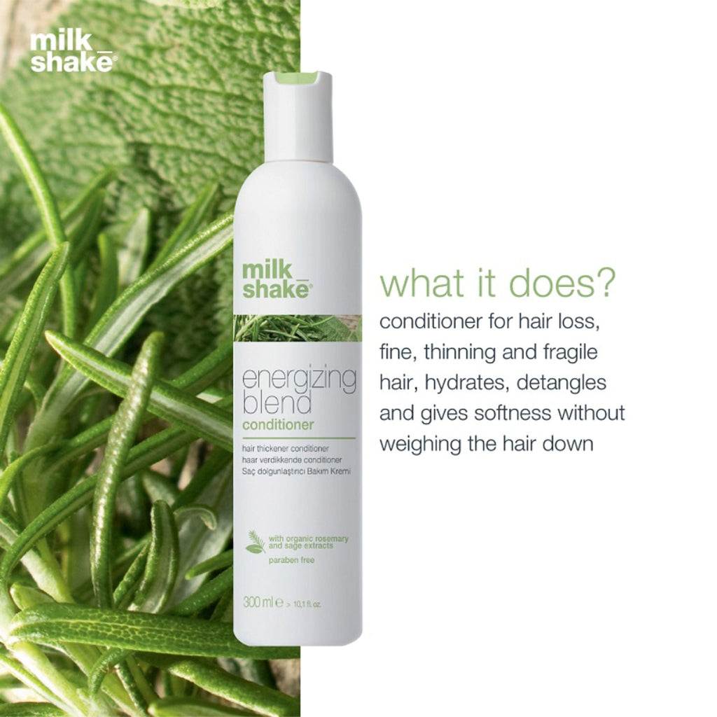 Milkshake Energizing Blend Conditioner For Hair Loss With Organic Rosemary & Sage | Grocsy