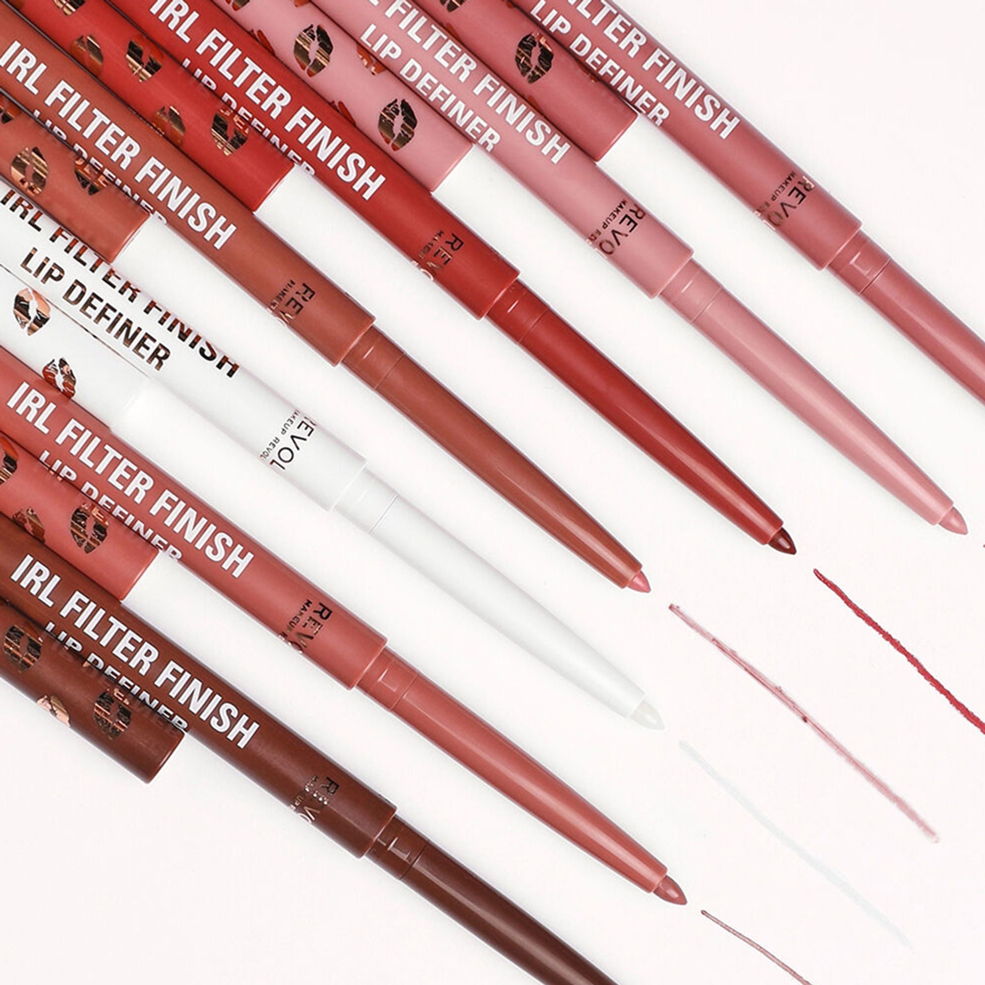 Makeup Revolution Irl Filter Finish Lip Liner Definer - Chai Nude | Grocsy