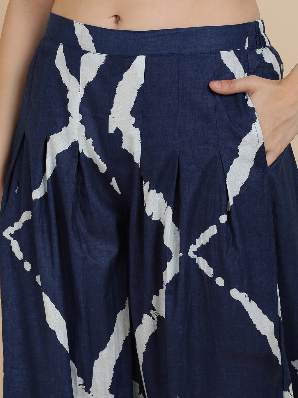 Sangria Dyed Pure Cotton Kurta With Salwar | Grocsy