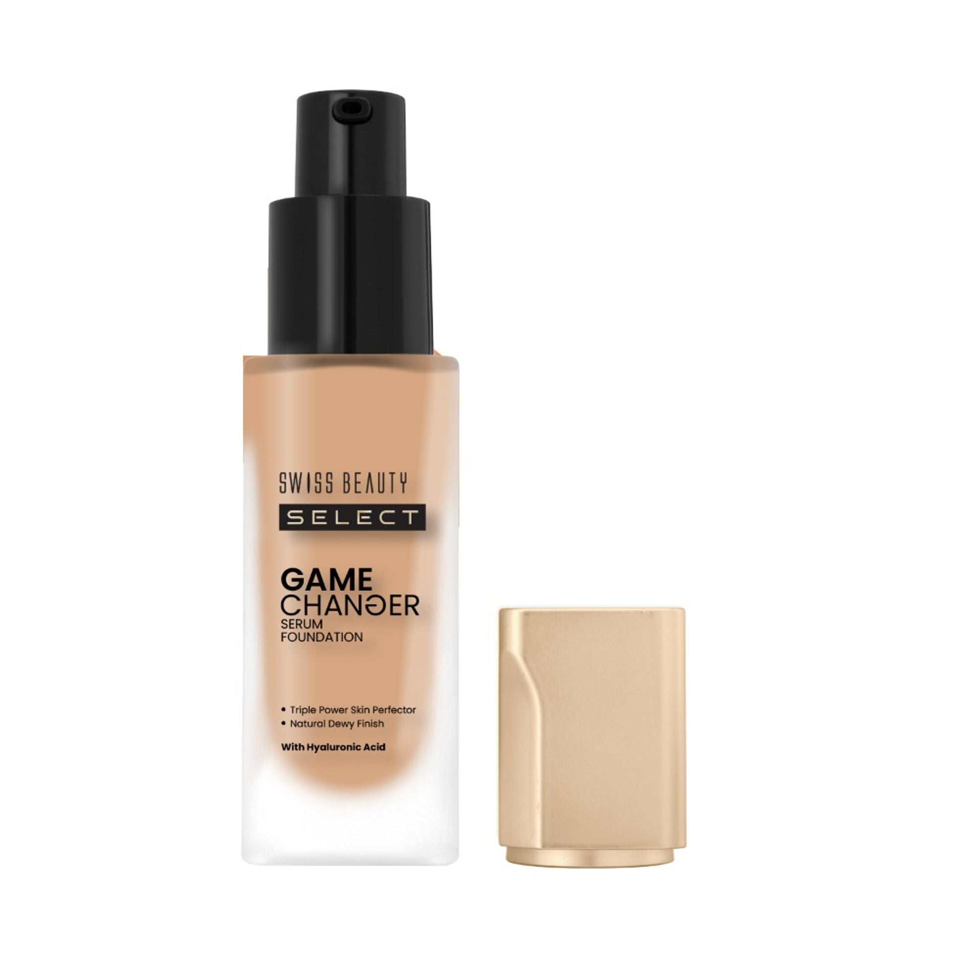 Swiss Beauty Select Game Changer Serum Foundation With Natural and Dewy Finish - 6. Sunlit Beige | Grocsy