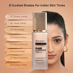 Swiss Beauty Select Game Changer Serum Foundation With Natural and Dewy Finish - 6. Sunlit Beige | Grocsy