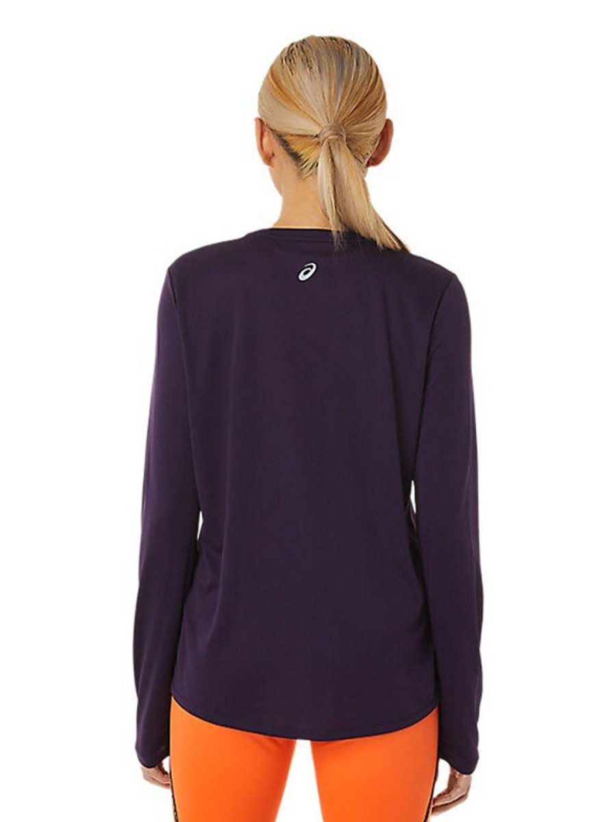 ASICS Fujitrail LS Logo Printed Round Neck T-Shirt | Grocsy