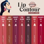 Matt Look Colorite Lip Contour Professional Matte Lip Color Pencil - Rich Ruby 16 | Grocsy
