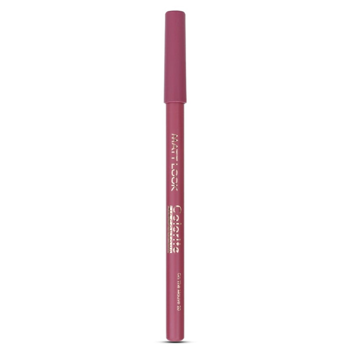 Matt Look Colorite Lip Contour Professional Matte Lip Color Pencil - On The Mauve 20 | Grocsy