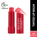 Swiss Beauty Colour Me Tinted Lip Balm For Dry With SPF 15 , Shea Butter and Vitamin E - Cherry Pop | Grocsy