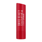 Swiss Beauty Colour Me Tinted Lip Balm For Dry With SPF 15 , Shea Butter and Vitamin E - Cherry Pop | Grocsy