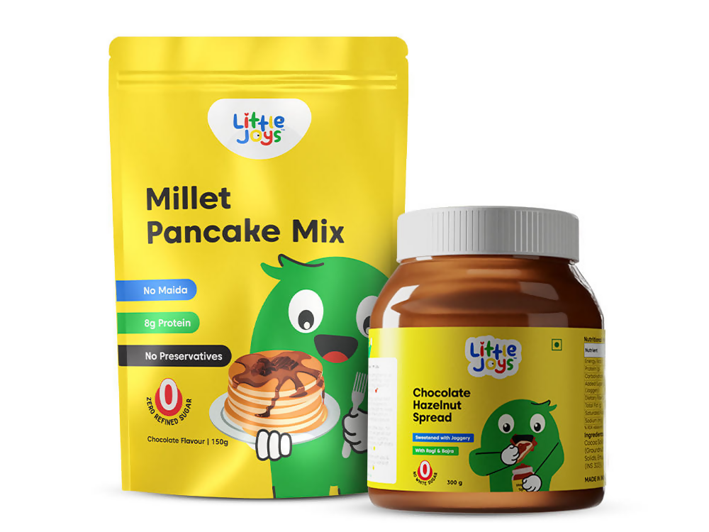 Little Joys Millet Pancake Mix + Chocolate Spread | Grocsy