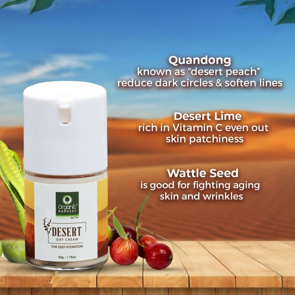 Organic Harvest Desert Day Cream For Deep Hydration | Grocsy