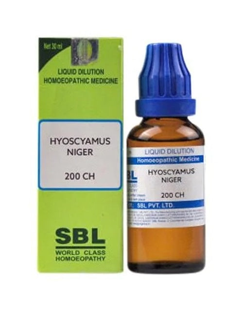 SBL Homeopathy Hyoscyamus Niger Dilution | Grocsy