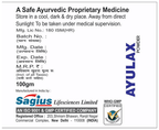 Sagius Ayulax Powder | Grocsy