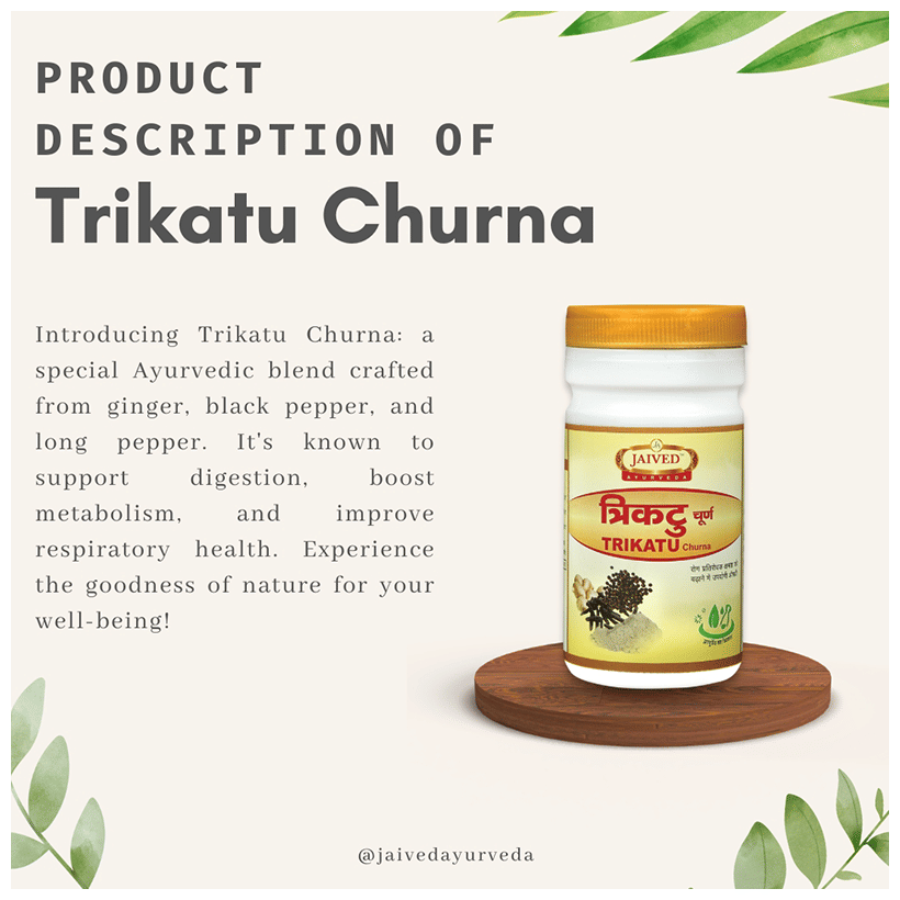 Jaived Ayurveda Trikuta Churna | Grocsy