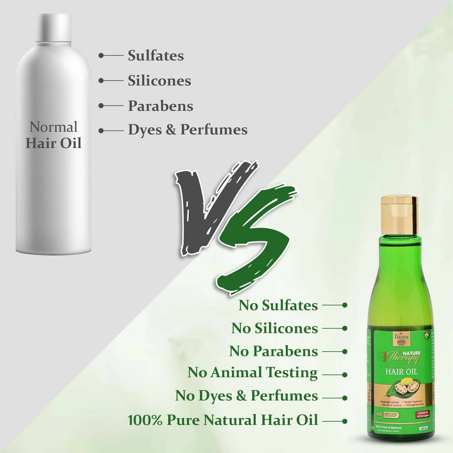 The Dave's Noni Nature Therapy Hair Oil | Grocsy