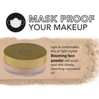CVB C54 Blooming Loose Face Powder Air Light Crystal Oil Control Powder Shade 3 | Grocsy