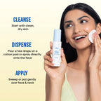 Nykaa Skin Rose Water Toner Mist with Hyaluronic Acid for Intense Hydration & Skin Barrier Repair - Rice Water and Glycolic Acid | Grocsy