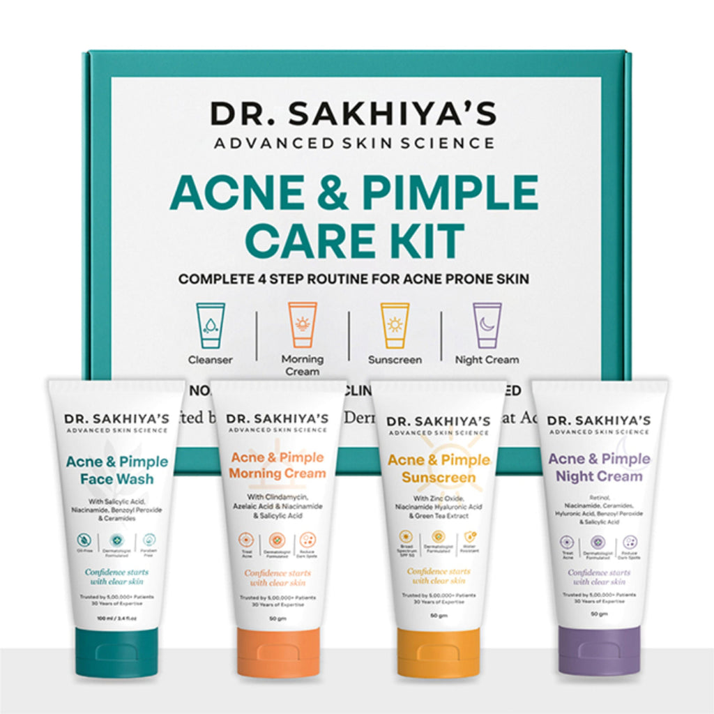 Dr.Sakhiya Acne & Pimple Care Kit | Grocsy
