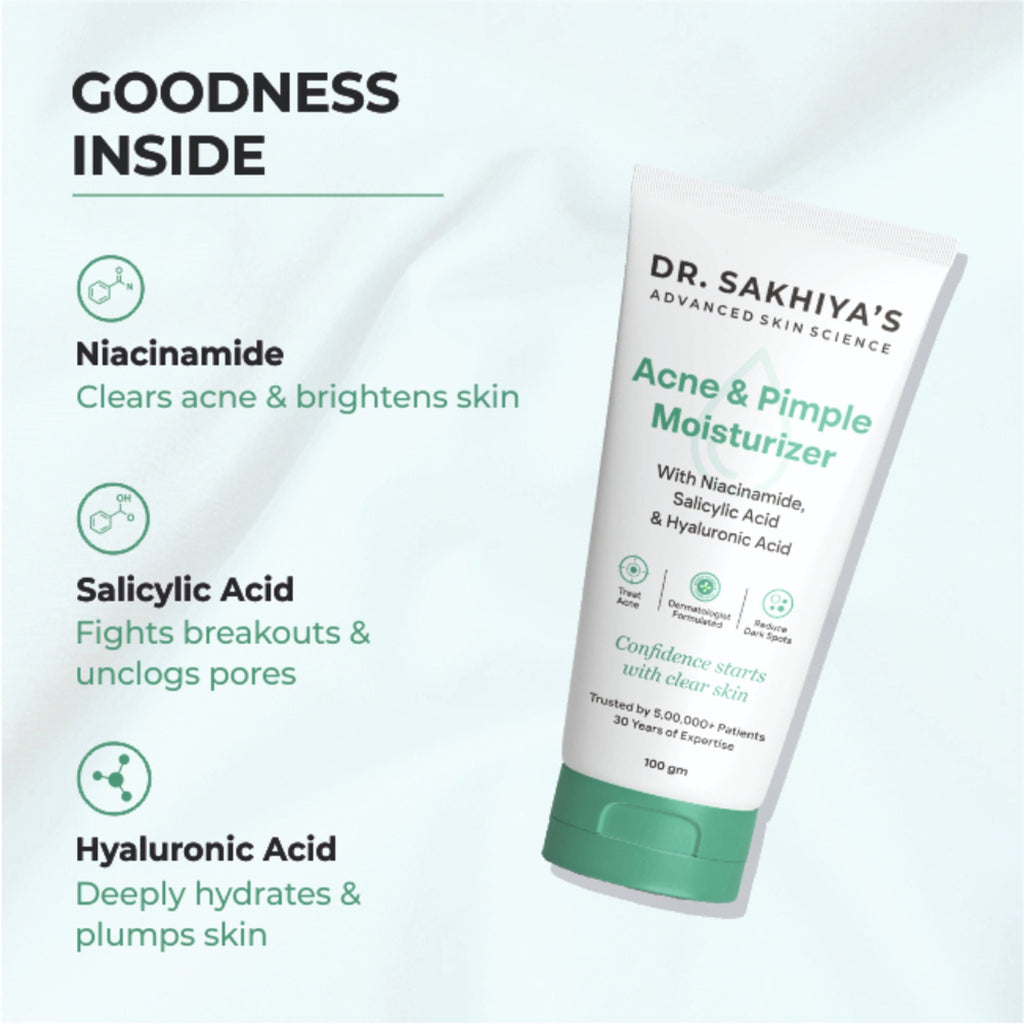Dr.Sakhiya Acne & Pimple Moisturizer | Grocsy