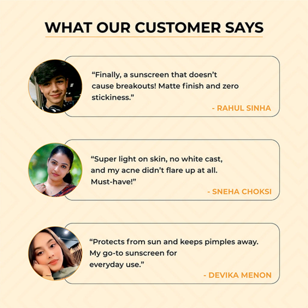 Dr.Sakhiya Acne & Pimple Sunscreen SPF 50 | Grocsy