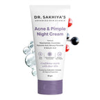 Dr.Sakhiya Acne & Pimple Night Cream | Grocsy
