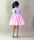 ArthLife Lavender Pink Permaid Party Wear Dress | Grocsy